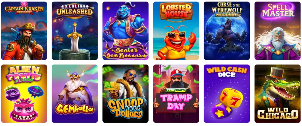 Spelaanbod en Casino Spellen